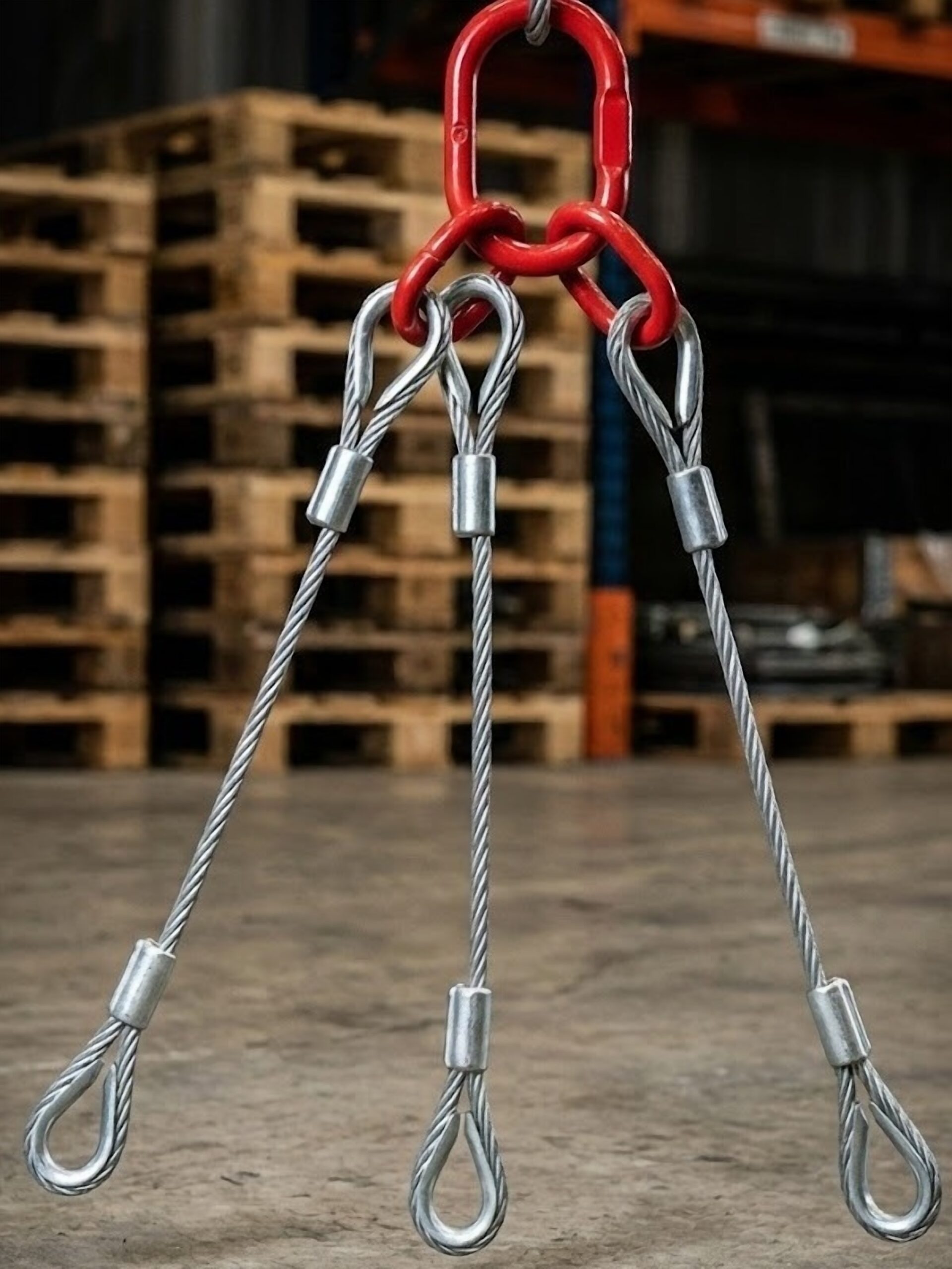 3 Leg Wire Rope Sling 3 Leg Wire Rope Sling